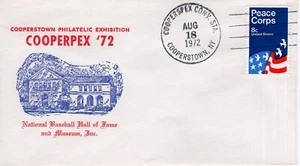 National Baseball Hall of Fame, Cooperstown, NY, 1972 FDC18750 - Bild 1 von 1