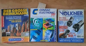 Conrad 1999 Katalog + Völkner 2001 + Brinkmann 1/2000 - teils mit BON - Bild 1 von 3