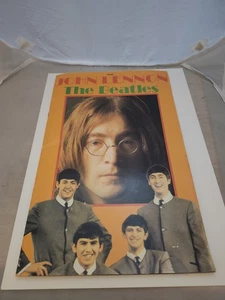 John Lennon The Beatles 1980 Oversized Magazine / SC Booklet Scarce Publication! - Picture 1 of 7