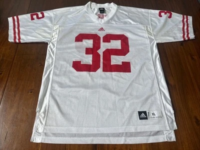 Wisconsin Badgers 32 Adidas NCAA Football Jersey Size XL Autographed - Image 1 of 4