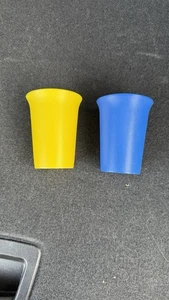 2 Vintage Tupperware #109 Classic Kinder Glocke Becher 7 Unzen Tassen SCHÖN - Bild 1 von 4