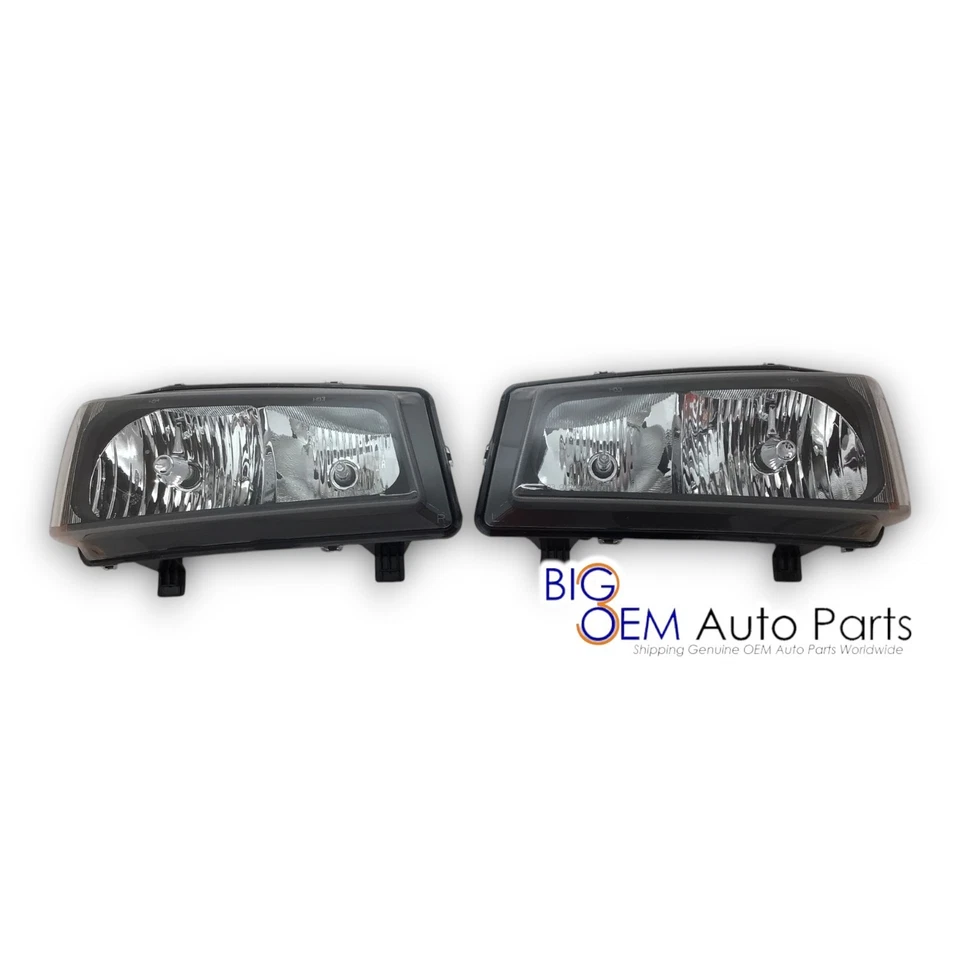 Juego de faros laterales para conductor pasajero Chevrolet Avalanche Silverado 2003-2007 Foto 1 de 4
