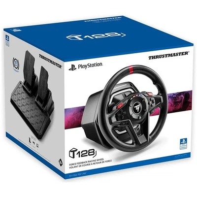Volante Thrustmaster T128 Compatibile PS5 - PS4 - PC - Immagine 1 di 3