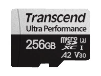 Transcend TS256GUSD340S 256 GB MicroSDXC Classe 10 UHS-I 160 MB/s 125 MB/s U3 - Immagine 1 di 1