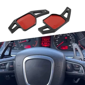Steering Wheel Paddle Shifter Extension For Audi A3 S3 A4 S4 A5 S5 A6 S6 - Foto 1 di 13
