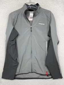 Patagonia Adze Hybrid Jacket Mens Large Gray Softshell Full Zip Adobe Primetime - Picture 1 of 13
