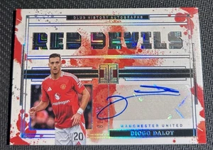 24-25 Panini Impecable EPL Diogo Dalot Manchester United Club Historia Automático/78 - Imagen 1 de 2