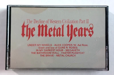 Decline Of Western Civilization II Metal Years PROMO SAMPLER Rare Thrash Glam - Image 1 of 4