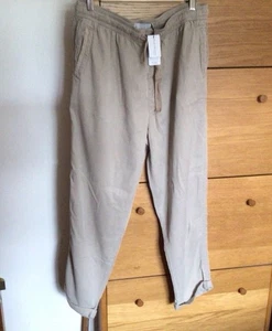 Denim Co Beige (lyocell/Soft Feel) Pants, New With Tags Size 16, Gorgeous! - Picture 1 of 8