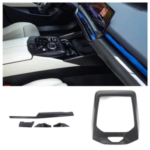 For BMW 5 Series G60 2024+ Carbon Fiber ABS Interior Parts Decoration Cover Kit - Picture 1 of 16