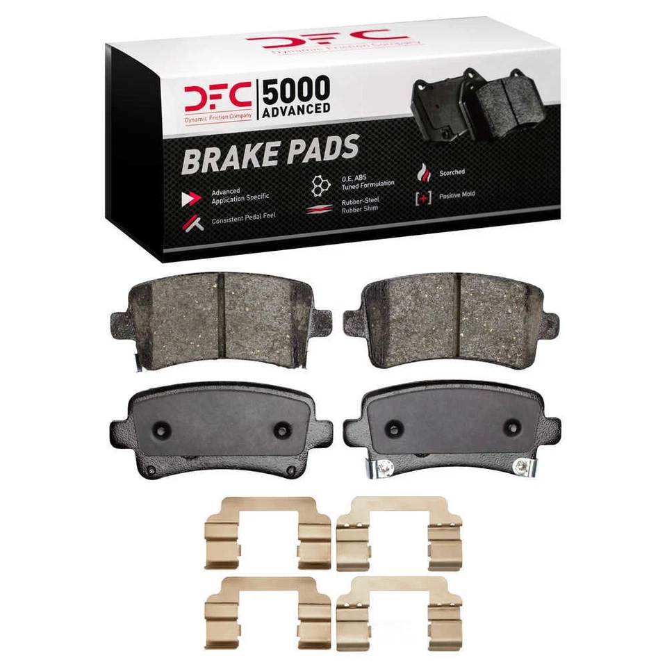 Disc Brake Pad and Hardware Kit fits 2013-2018 Chevrolet Impala Malibu  DFC - Image 1 of 1