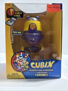 Cerebrix - Cubix: Robots for Everyone Robot Toy Figure - W/Cubix Card 1-4 - Picture 1 of 6