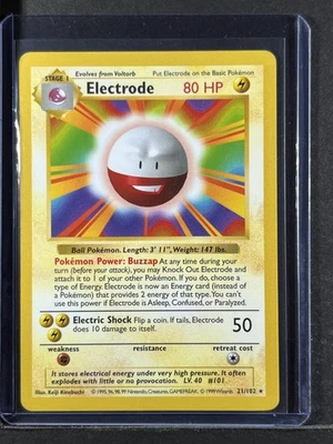 Electrode #021/102 Base Set (Shadowless) 250001 - Image 1 of 2
