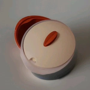 TUPPERWARE Thermo Duo Servierschüssel 2,1 Liter Warmhalteschale 4 tlg. neuwertig - Bild 1 von 13