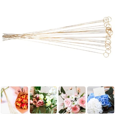  40 Pcs Floral Picks Card Holder Sticks for Flower Arrangements Bouquet - image 1 of 4