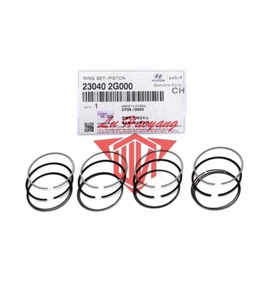 Conjunto de anel de pistão 23040-2G000 para 10-13 Hyundai Tucson Kia Forte Forte5 2.0L - Imagem 1 de 4
