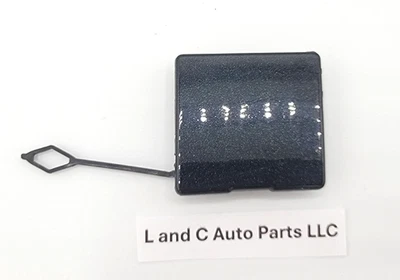 2008-13 Cadillac CTS Rear Bumper towing cover OEM (Black) P/N 15264318 - Image 1 of 4