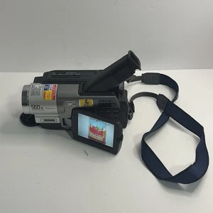 Sony CCD-TRV98 Hi8 Analog Video Camcorder 8MM TESTED W/ Samsonite WorldProof Bag - Picture 1 of 14