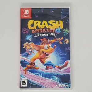 Crash 4: It's About Time Nintendo Switch Muy Buen Estado Envío Rápido - Imagen 1 de 5