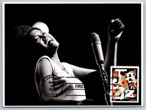 #4503 Jazz FDC Maxi Card Abbey Lincoln - Picture 1 of 2
