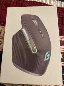 Multi-Device Bluetooth 5.0 & 3.0 Wireless Mouse 2.4G Portable Silent Ergonomic - Afbeelding 1 van 4