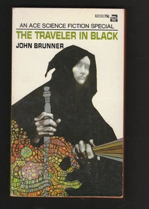 VINTAGE PBTHE TRAVELER IN BLACK JOHN BRUNNER SIGNED BY ARTISTS  .NICE COPY! - Imagen 1 de 1