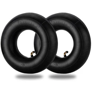 2X 4.10 / 3.50-4 Inner Tube TR87 Valve Stem 4.10-4 11X4.00-4 3.50-4 For 10" Tire - Picture 1 of 10