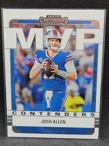 JOSH ALLEN 2022 PANINI Contenders MVP CONTENDERS BUFFALO BILLS #MVP-JAL Silver - Picture 1 of 2