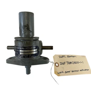 Actuador de tornillo de engranaje de trabajo Duff-Norton TKM2500-1 1" altura de elevación capacidad 1 tonelada - - Imagen 1 de 3