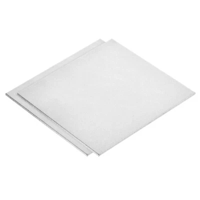 2Pcs GR1 Titanium Plate Sheet, 100x100x2mm Titanium Alloy Metal Sheet Foto 1 de 4