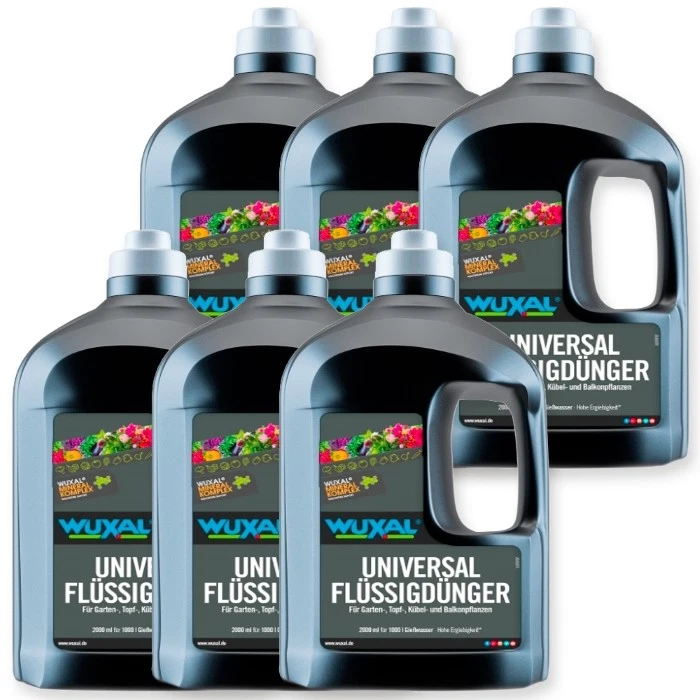 MANNA WUXAL Universaldünger, 2 L - 6 Stück