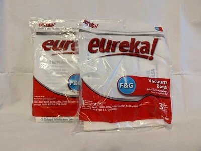 Eureka Vacuum Cleaner Bags Type F&G. Lot of 5  - Image 1 of 4