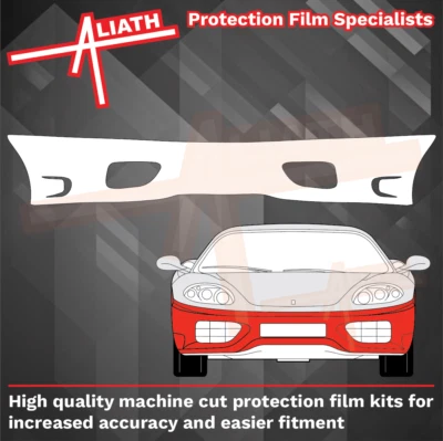 Película de protección de pintura protectora para parachoques delantero para Ferrari 360 1999-2005 - Imagen 1 de 3