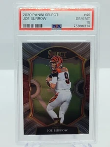 2020 Select Joe Burrow Concourse Rookie RC #46 PSA 10 Gem Mint Bengals RC - Bild 1 von 2