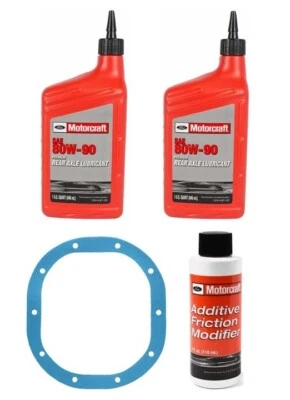 Mustang Ranger Bronco 7.5 Rear Axle Differential 80W-90 Gear Fluid Change Kit - Image 1 of 4
