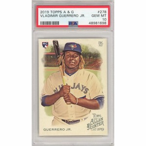 Graded 2019 Topps Allen & Ginter VLADIMIR GUERRERO JR. #278 Rookie Card PSA 10