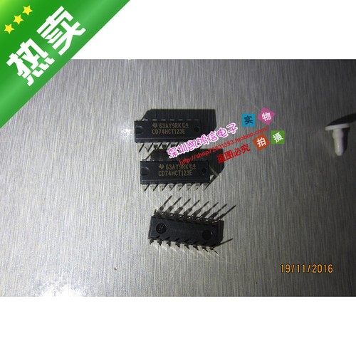 10 Pezzi HEF4538BP Circuito Integrato DIP-16, Multivibratore Dual Mono, Nuovo