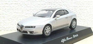 1/64 Kyosho Alfa Romeo BRERA ARGENTO modello auto pressofusa - Foto 1 di 3