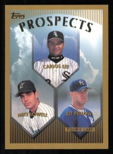 1999 Topps #NNO Kit Pellow / Carlos Lee / Mike Lowell VAR, PR100 - - Near Mint
