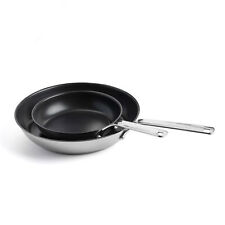 KitchenAid 2pc Non-Stick Frying Pan Set 20cm & 28cm PFA Free (Open Box)
