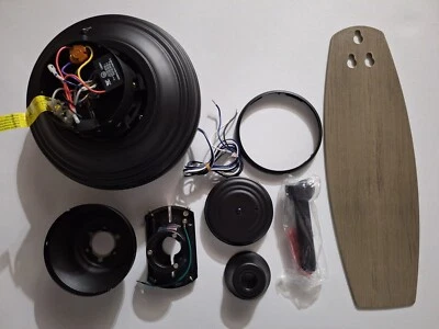 Hampton Bay North Pond 52 in Matte Black Finish 1002264684 replacement parts - Image 1 of 4