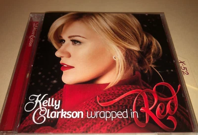 Kelly Clarkson CD Wrapped In Red Target Exclusive Bonus Hits holiday christmas Foto 1 de 4