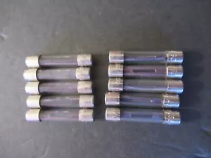 ZEHN (10) Buss AGC 1/4 1,25A 250V schnell wirkende Glaskarosseriesicherungen NEU NOS - Bild 1 von 6