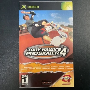 Tony Hawk's Pro Skater 4 Microsoft XBOX solo manual de instrucciones - Imagen 1 de 2
