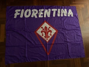 Bandiera Fiorentina giglio sciarpa flag 旗 vintage 100x130 - Picture 1 of 2