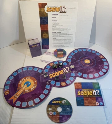 Scene It? Friends Edition DVD Board Game 2005 Mattel TV Trivia Game VGC FREE P&P - Image 1 of 4
