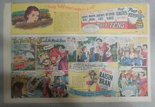 Post's Cereal Ad: Trailer Twins "Mardi Gras" ! from 1950's Size: 11 x 15 inches