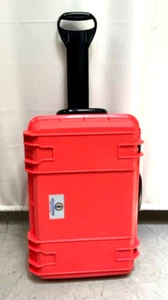 Seahorse - Wheeled Case with foam- Red - Mint Unused? 25"x 16.5" x 10" - Picture 1 of 9