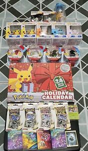 Lot de cartes et jouets Pokémon (packs neufs, jouets neufs, pièces Pokémon, et plus)