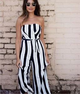 Mono Sin Mangas De Rayas Blancas Y Negras H&M 10 6 38 - Imagen 1 de 12